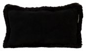 PILLOWCASE BASIC SMALL VELVET - BLACK (30*50 cm)