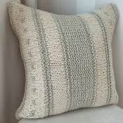 PILLOWCASE KNITTED - OFFWHITE